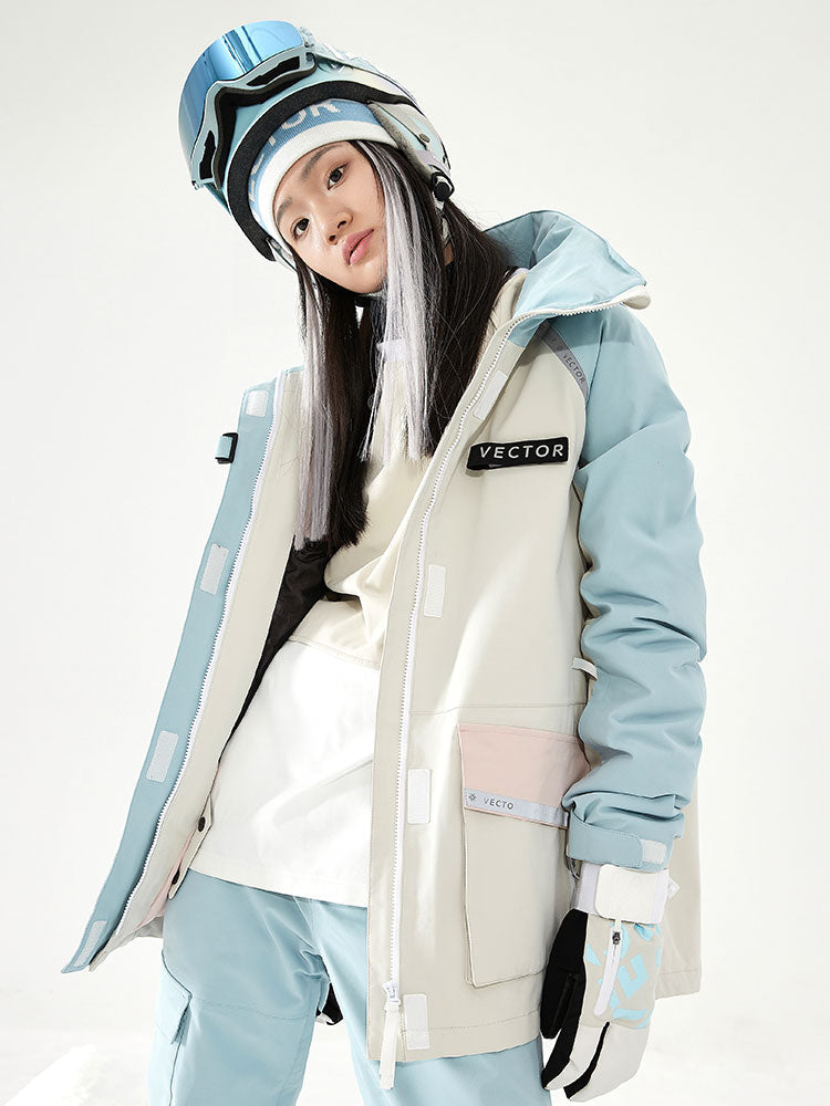 Vector Women's Ski & Snowboard Jumpsuit Anorak Snow Suit