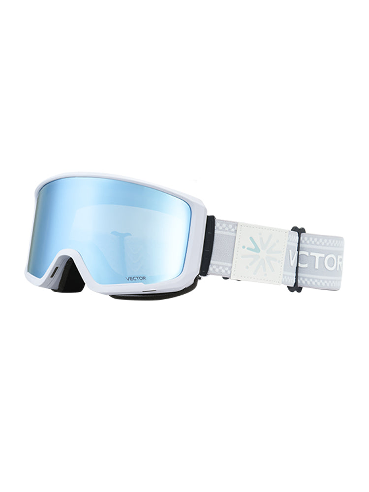 Vector Ski & Snowboard Goggles & Face Mask Combo For Winter Cold