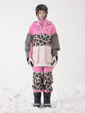 VECTOR-Women's Meteor 2L Anorak Jacket Leopard-pink