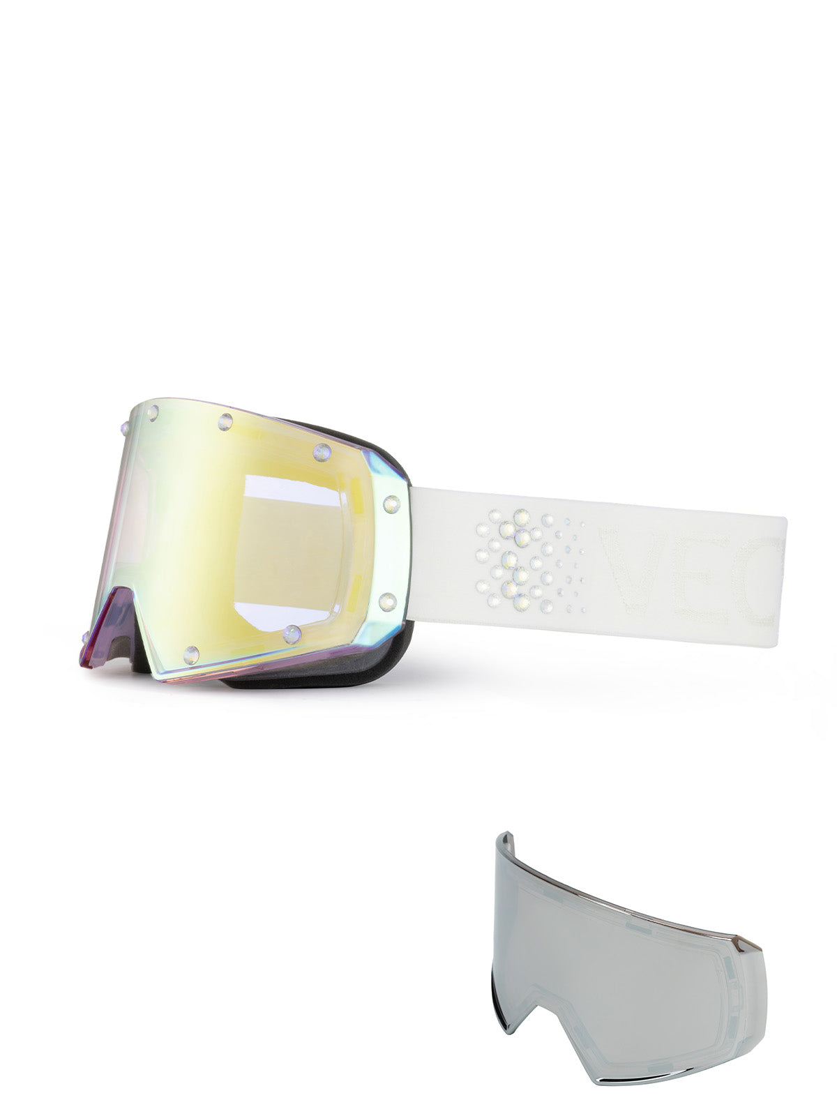 Krystal Snow Goggles white