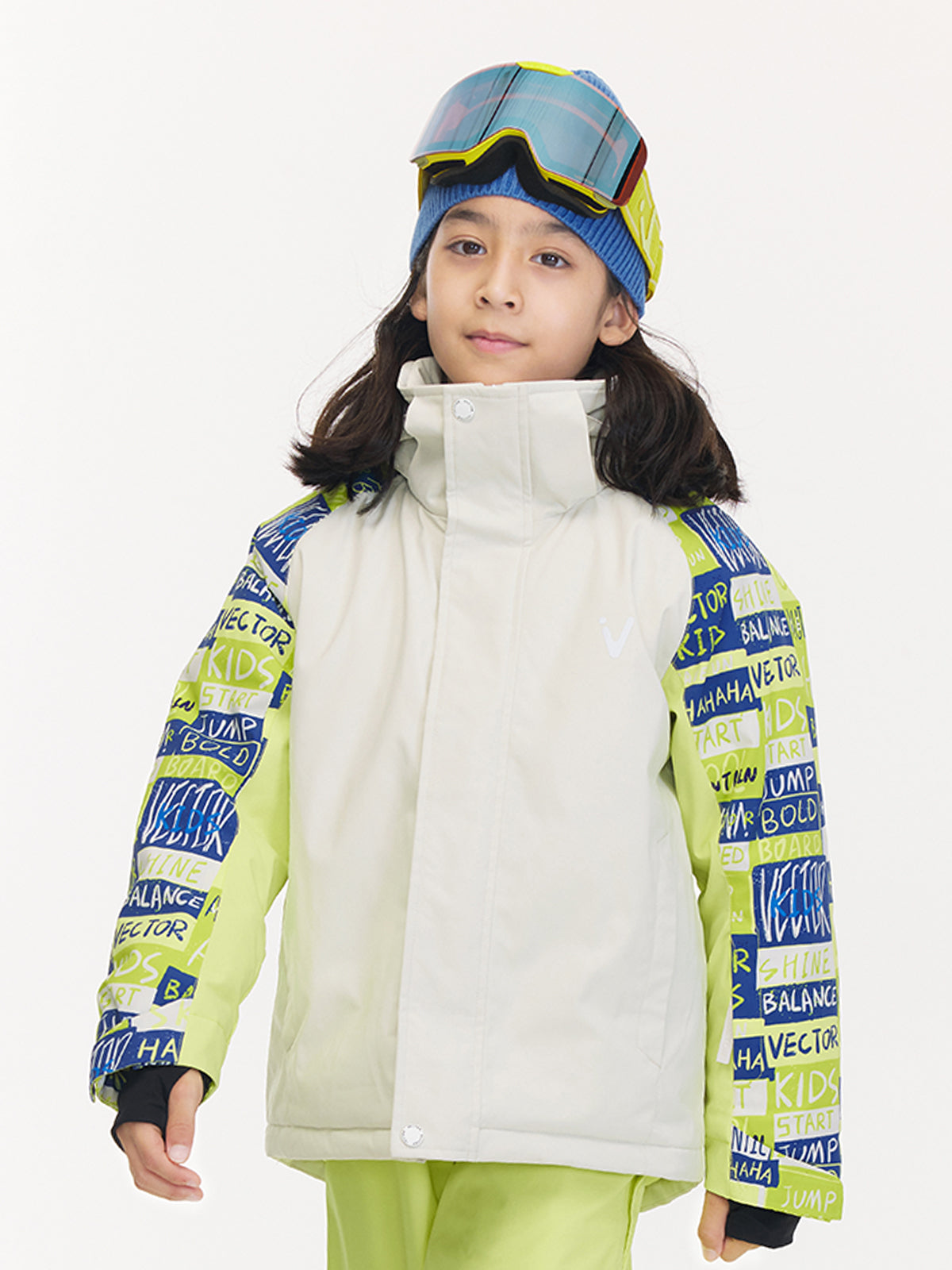 Kids' Graffiti Puffer Jacket