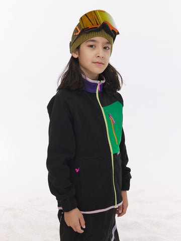 Kids' Block Mid-Layer Fleece