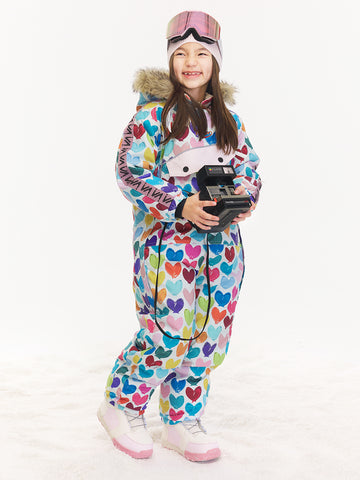 Kids' Graffiti Snowsuit