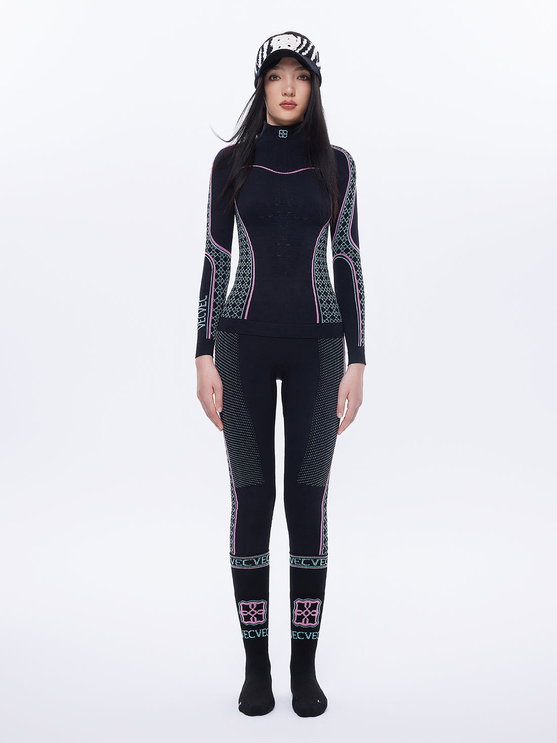 Fugue Seamless Base Layer Leggings