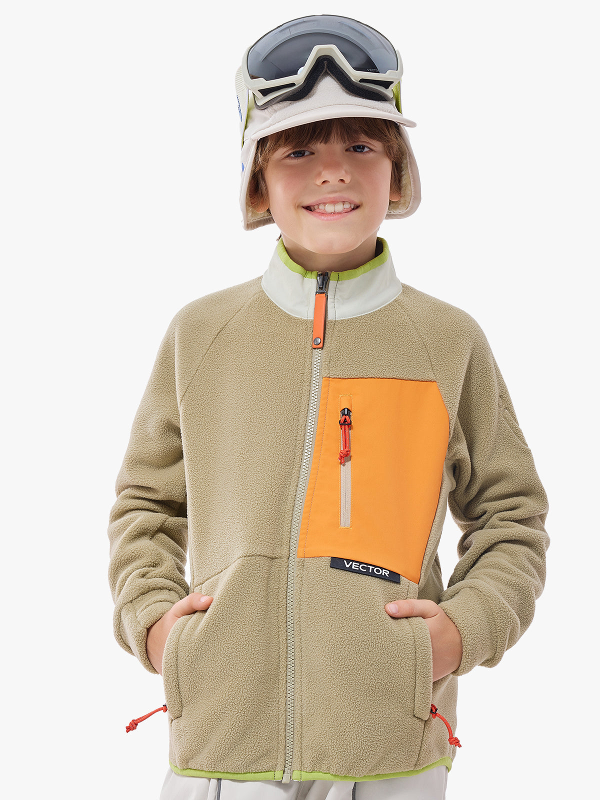 Kids' Block Mid-Layer Fleece