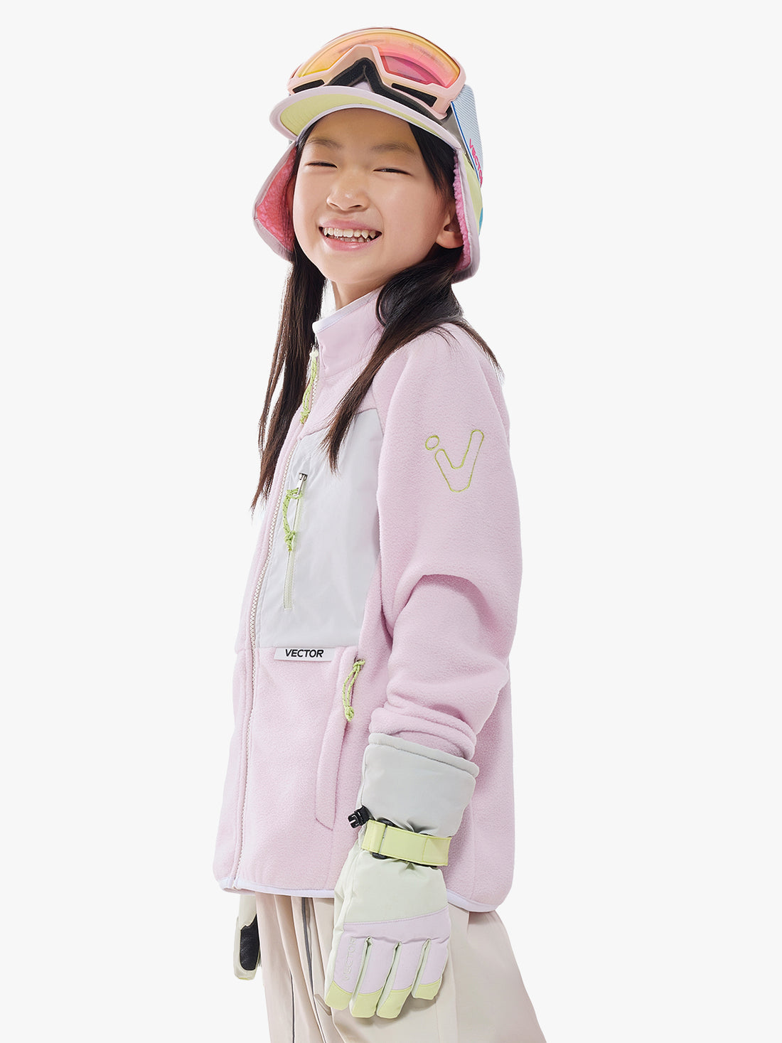 Kids' Block Mid-Layer Fleece