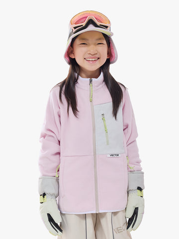 Kids' Block Mid-Layer Fleece