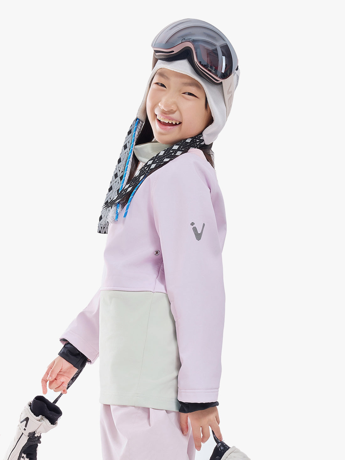 Kids' Turtleneck Snow Crew Mid-Layer Sweatshirt