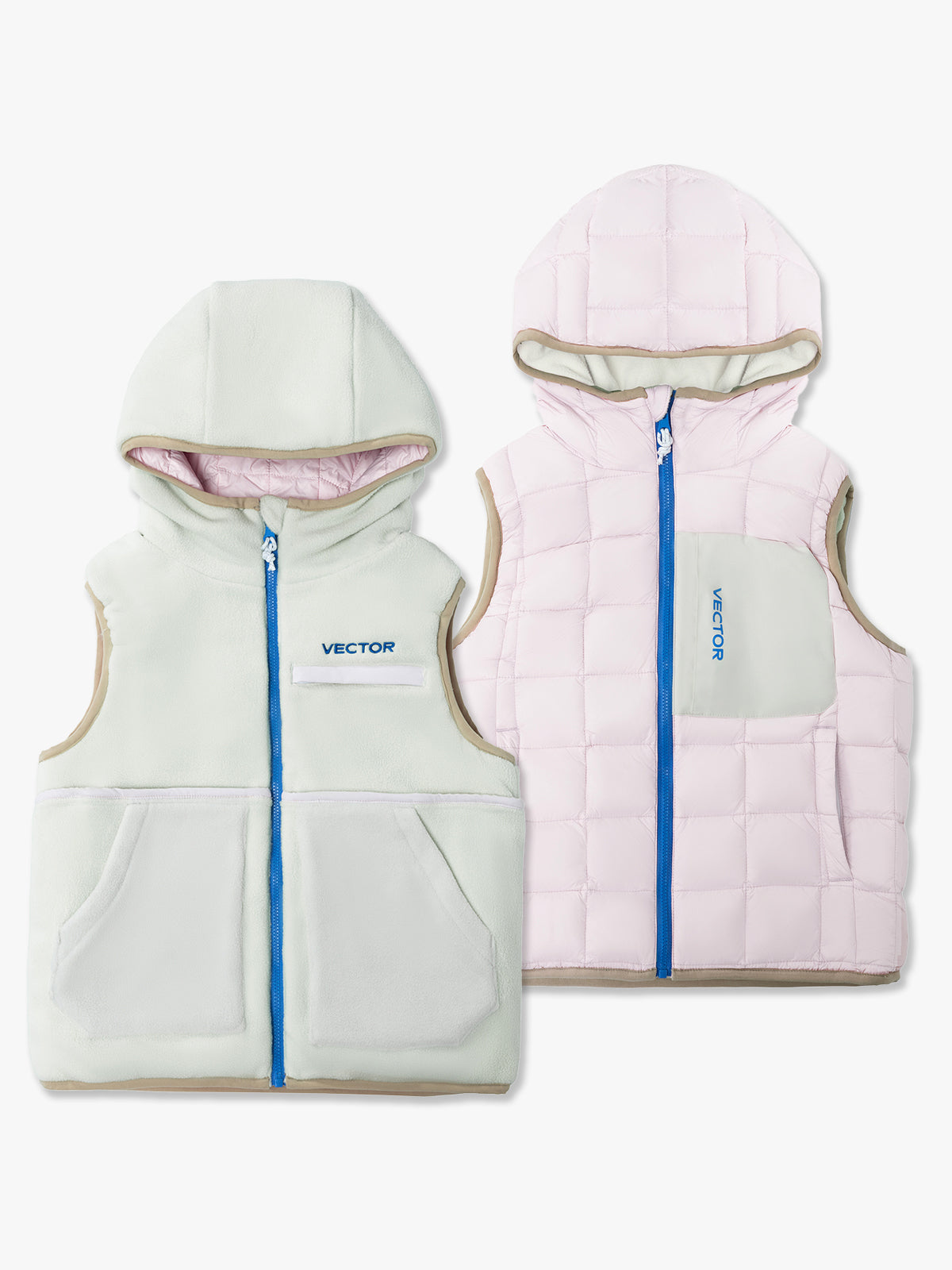 Kids' Jigsaw Reversible Down Vest