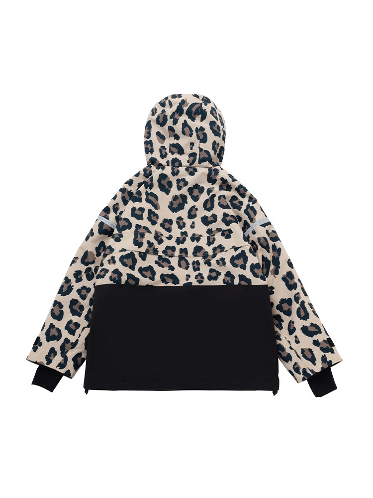 VECTOR-Women's Meteor 2L Anorak Jacket Leopard-black