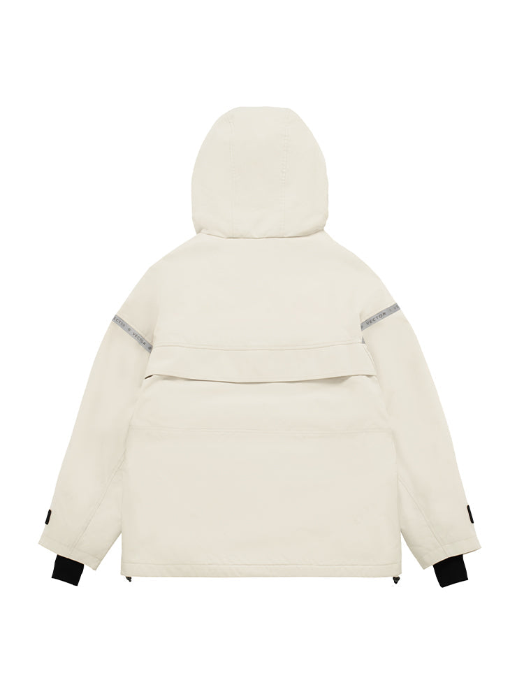 VECTOR-Women's Meteor 2L Anorak Jacket White