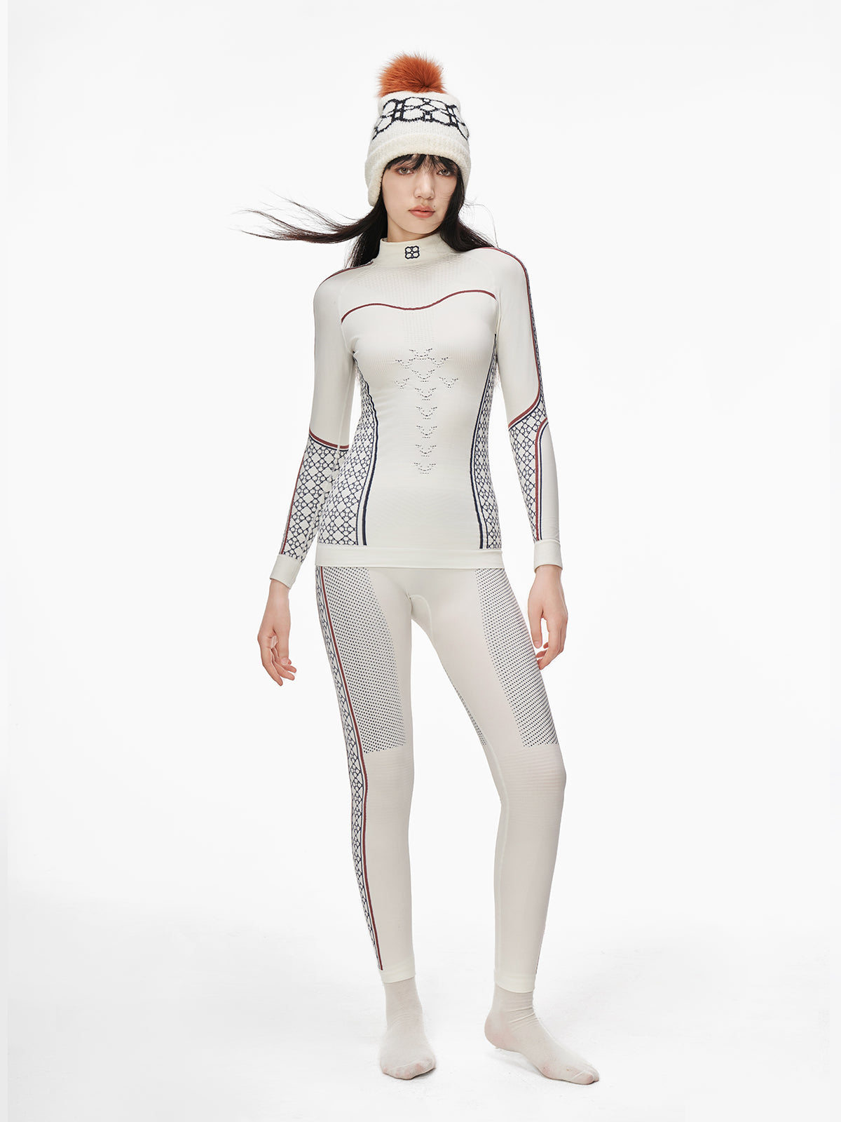 Fugue Seamless Base Layer Leggings