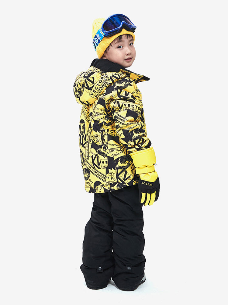 Kids' Fairy Anorak Jacket Yellow