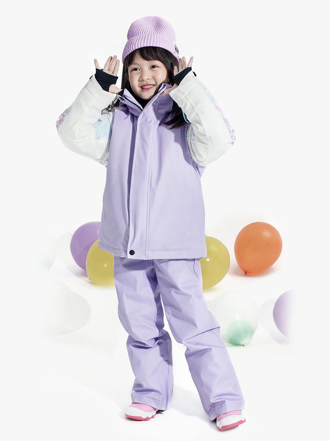 Kids' Fairy Anorak Jacket Purple