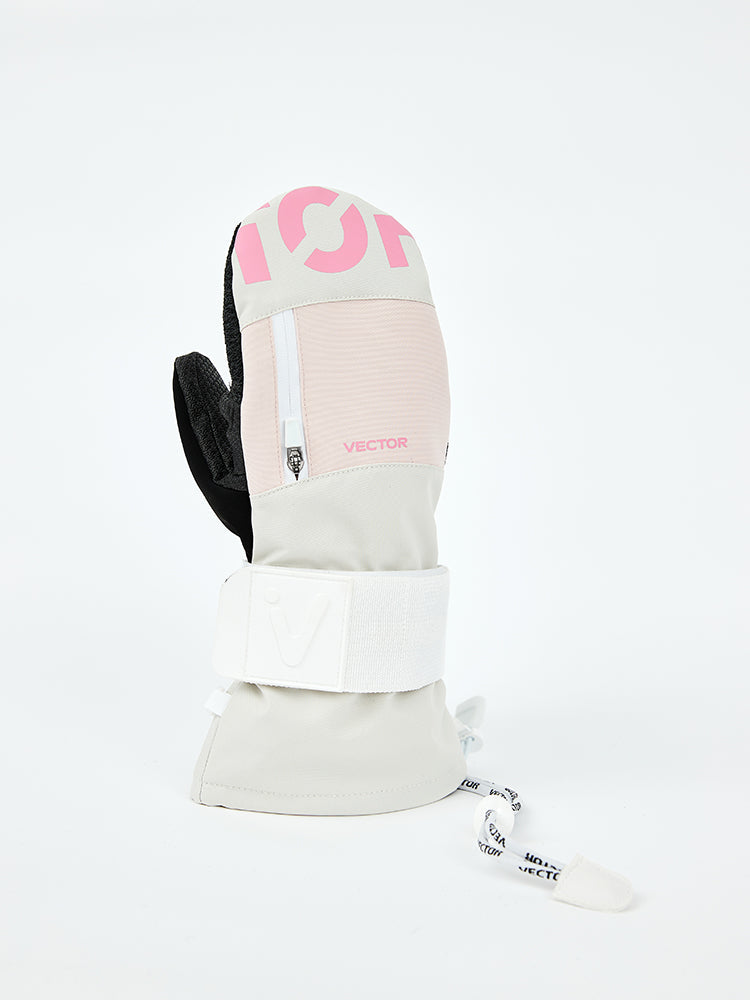 VECTOR-Gabriel Detachable Ski Gloves-model