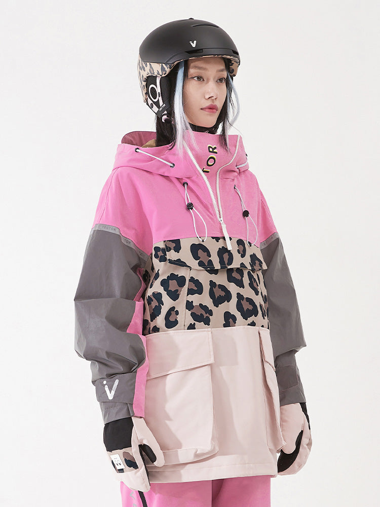 Women's Meteor 2L Anorak Jacket Leopard