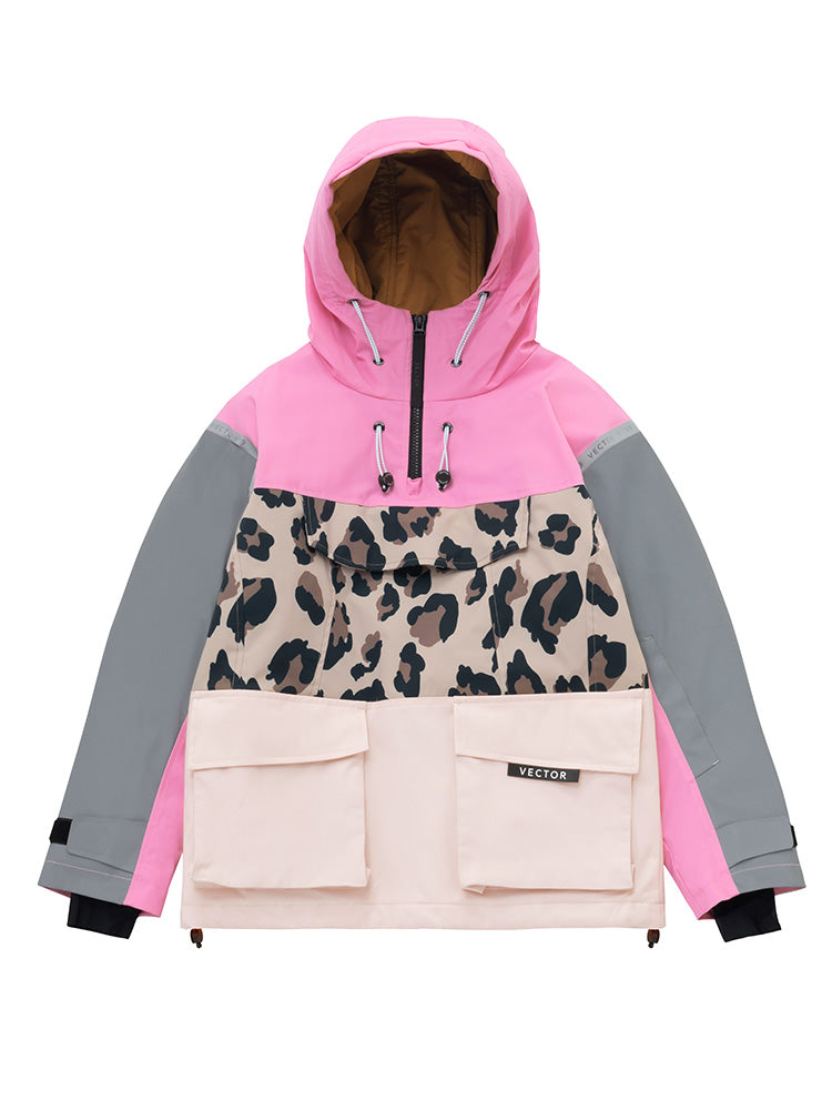 Leopard snow jacket hotsell